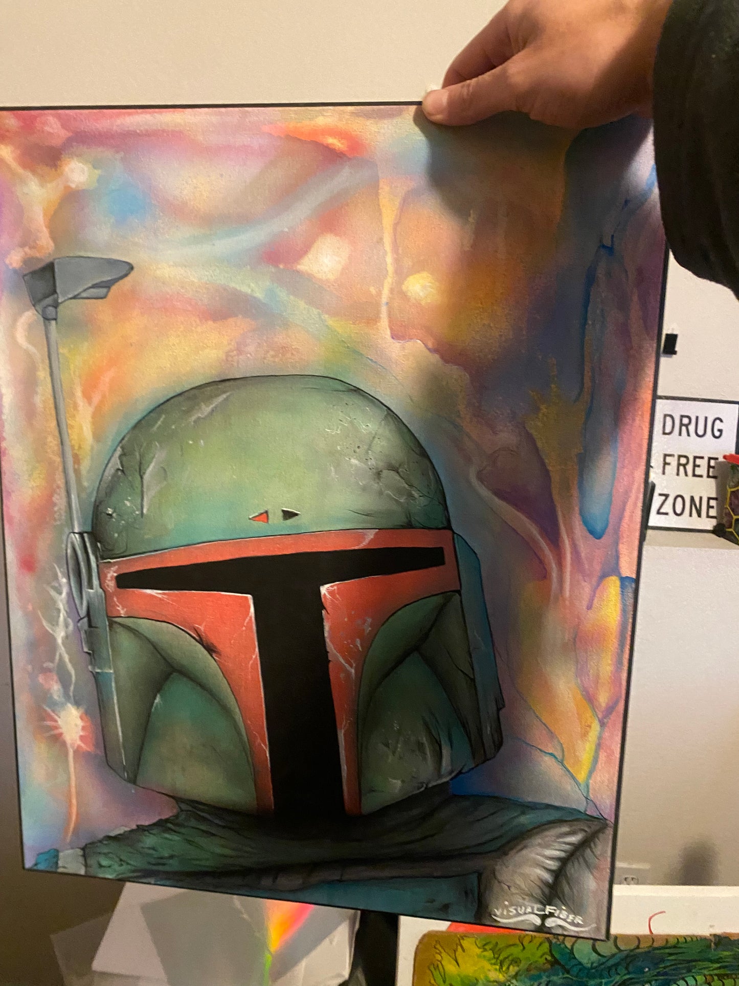 Mandolorian canvas