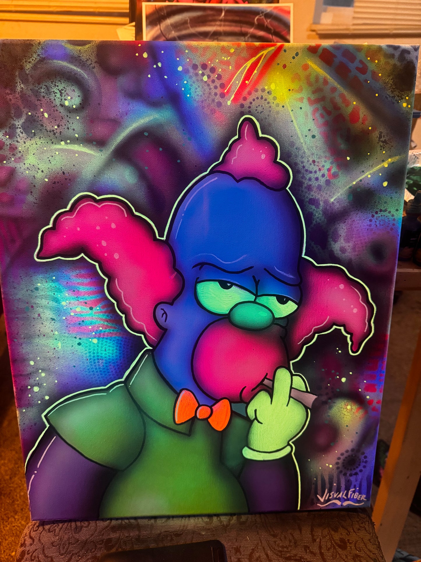Krusty canvas
