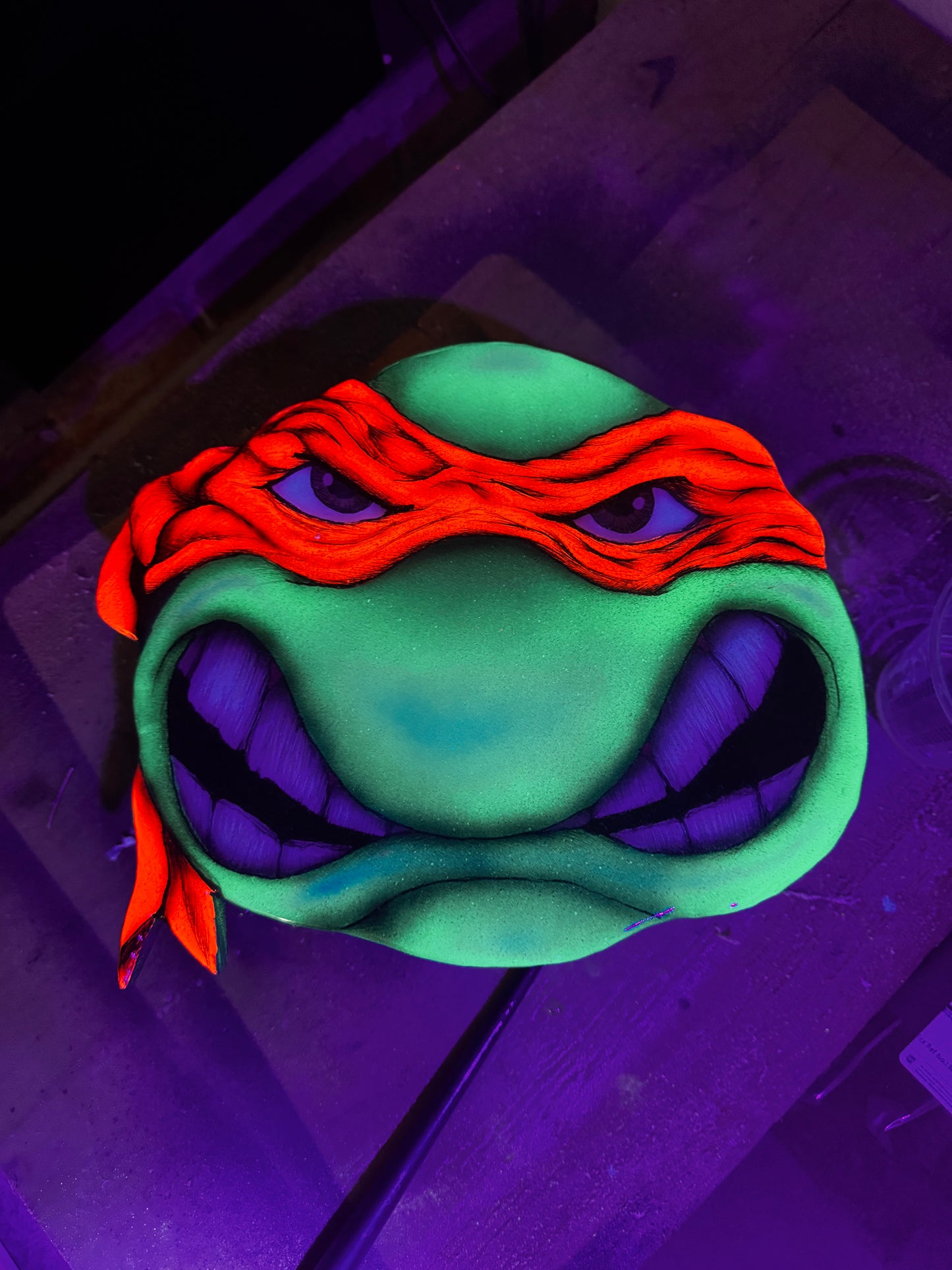 Michelangelo tmnt wood cut out