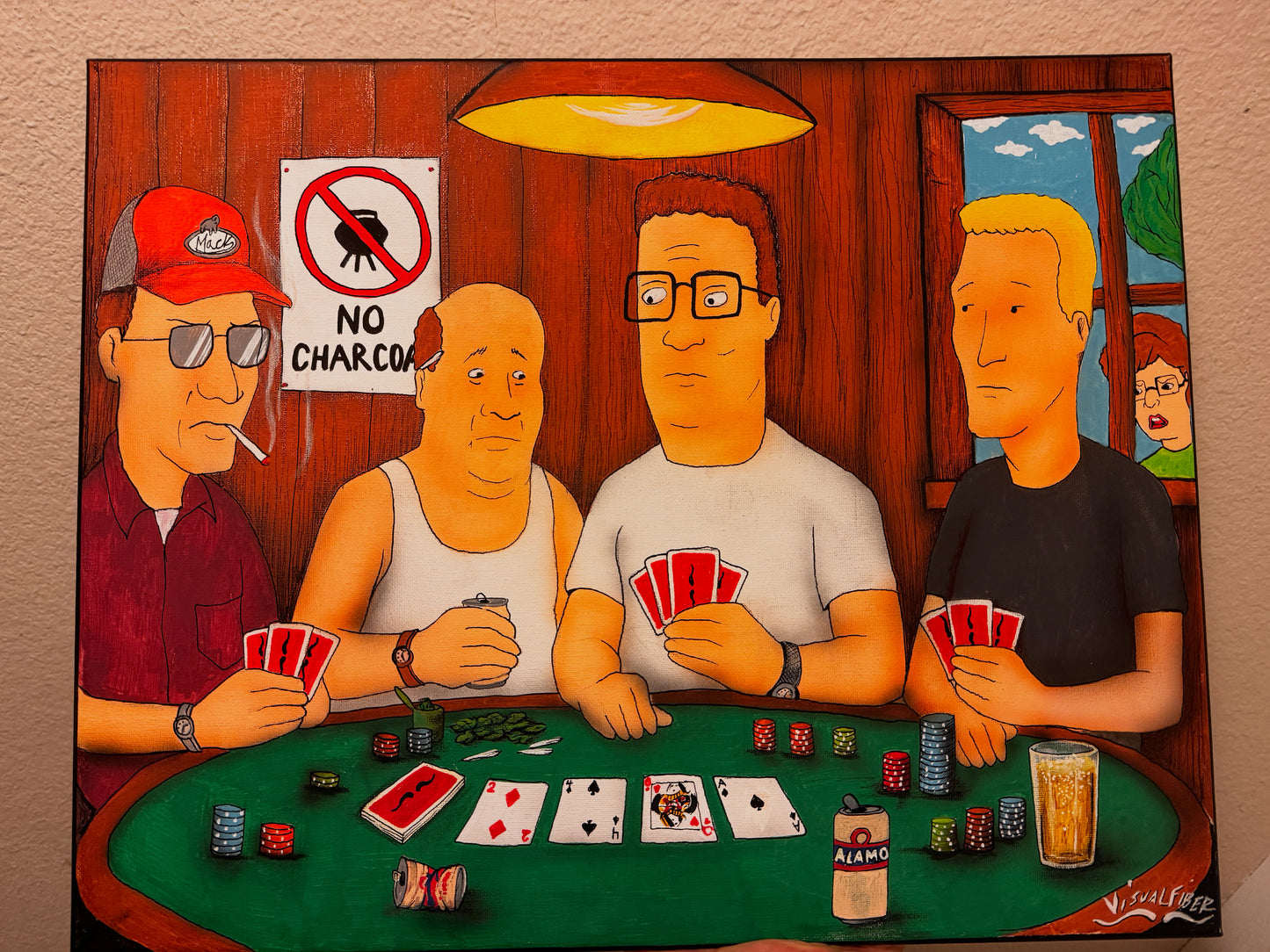 King if the hill poker sesh