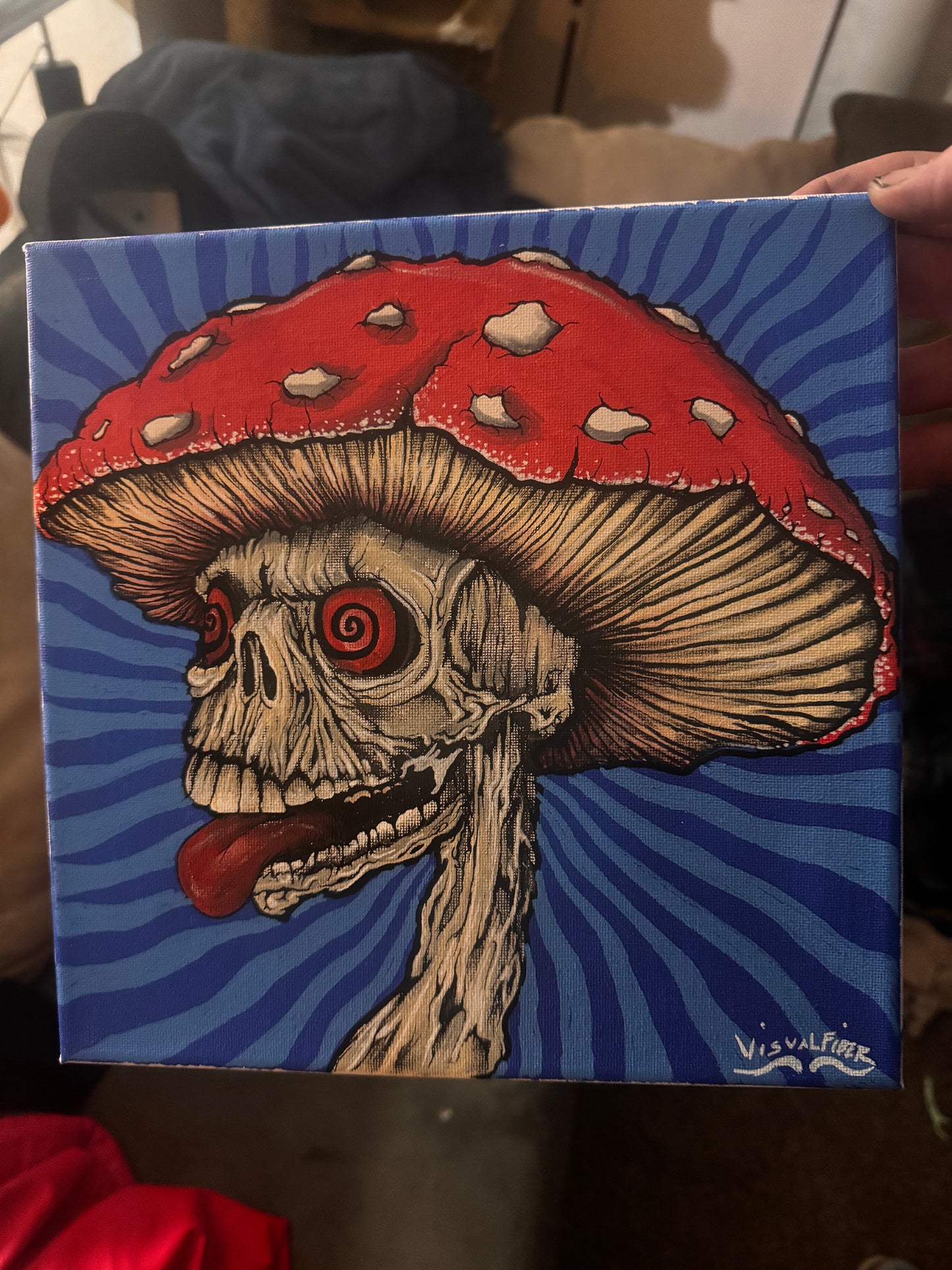 Mushroom skull