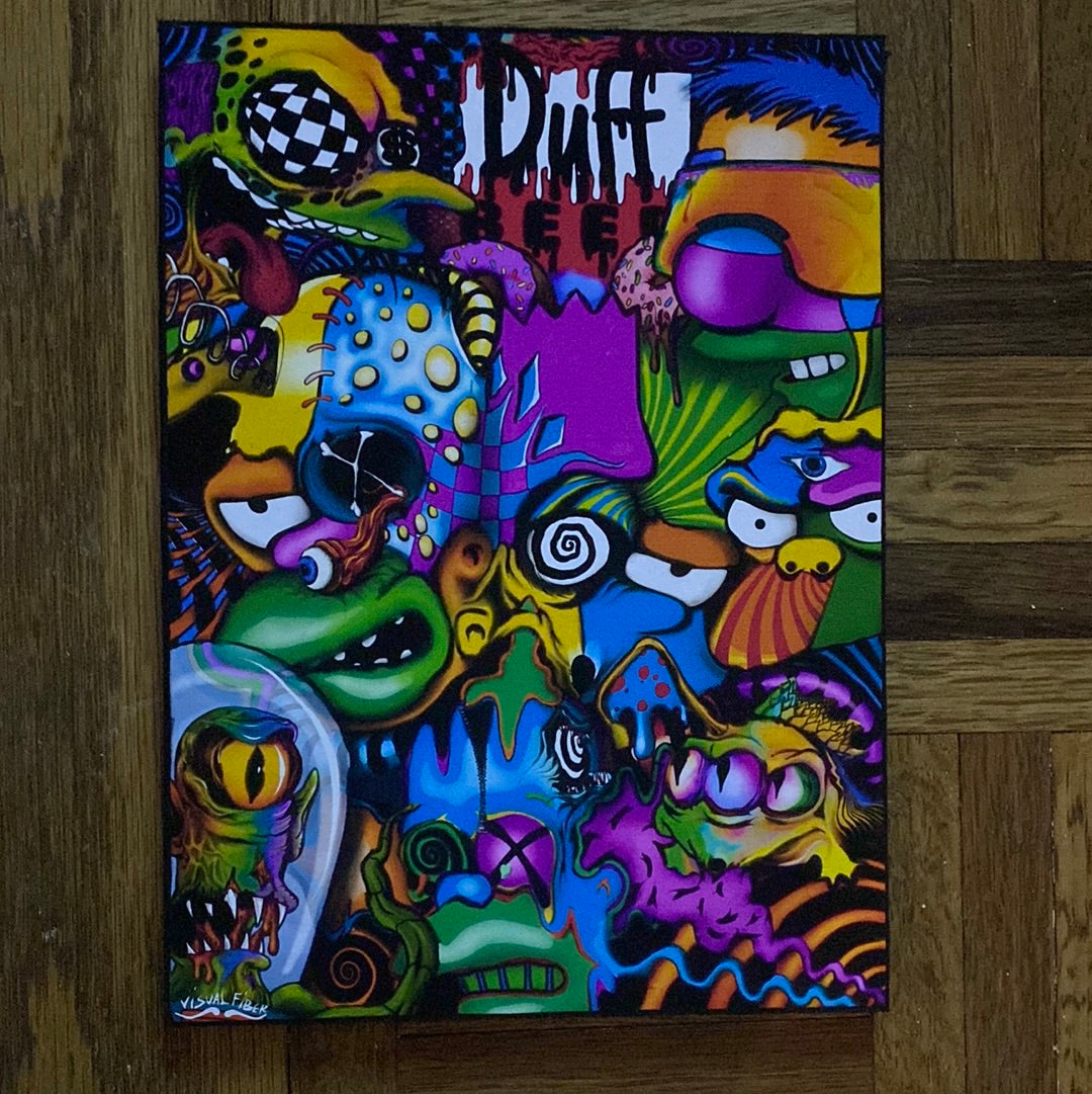 simpsons dabmat (with 3d glasses)