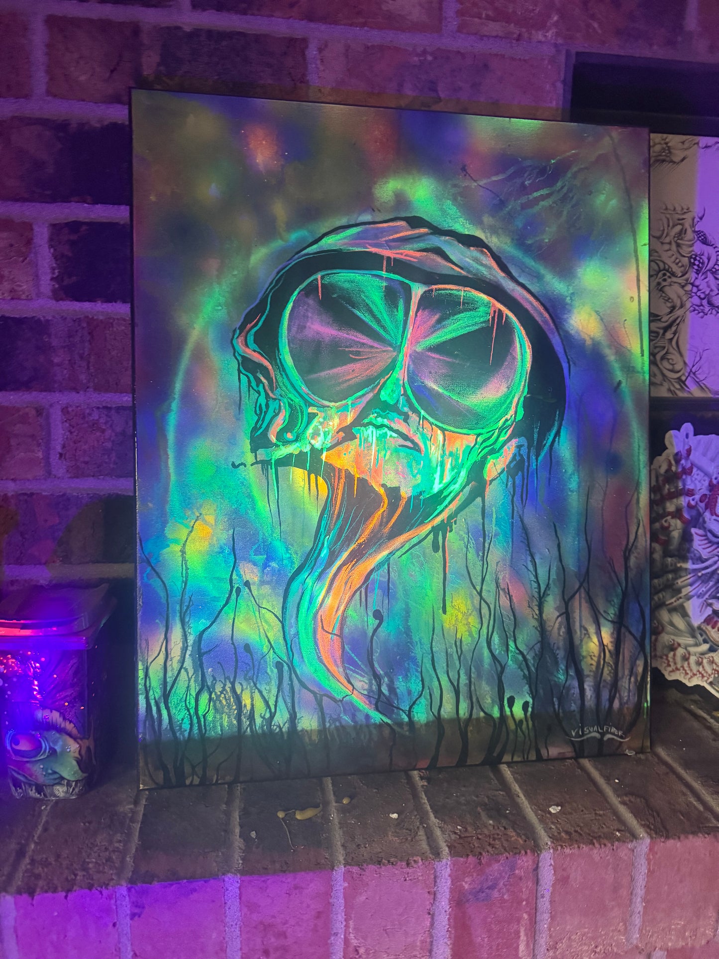 Fear and loathing canvas