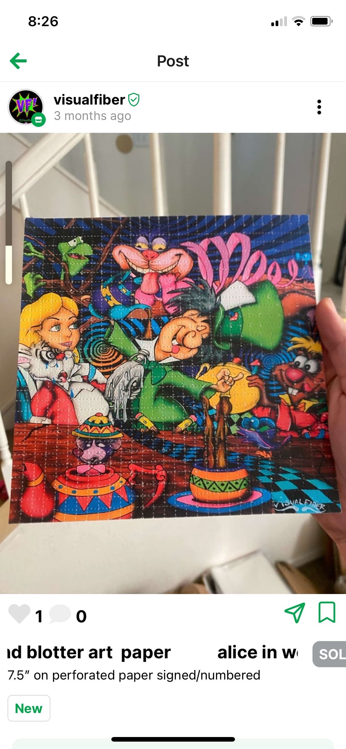 alice blotter art