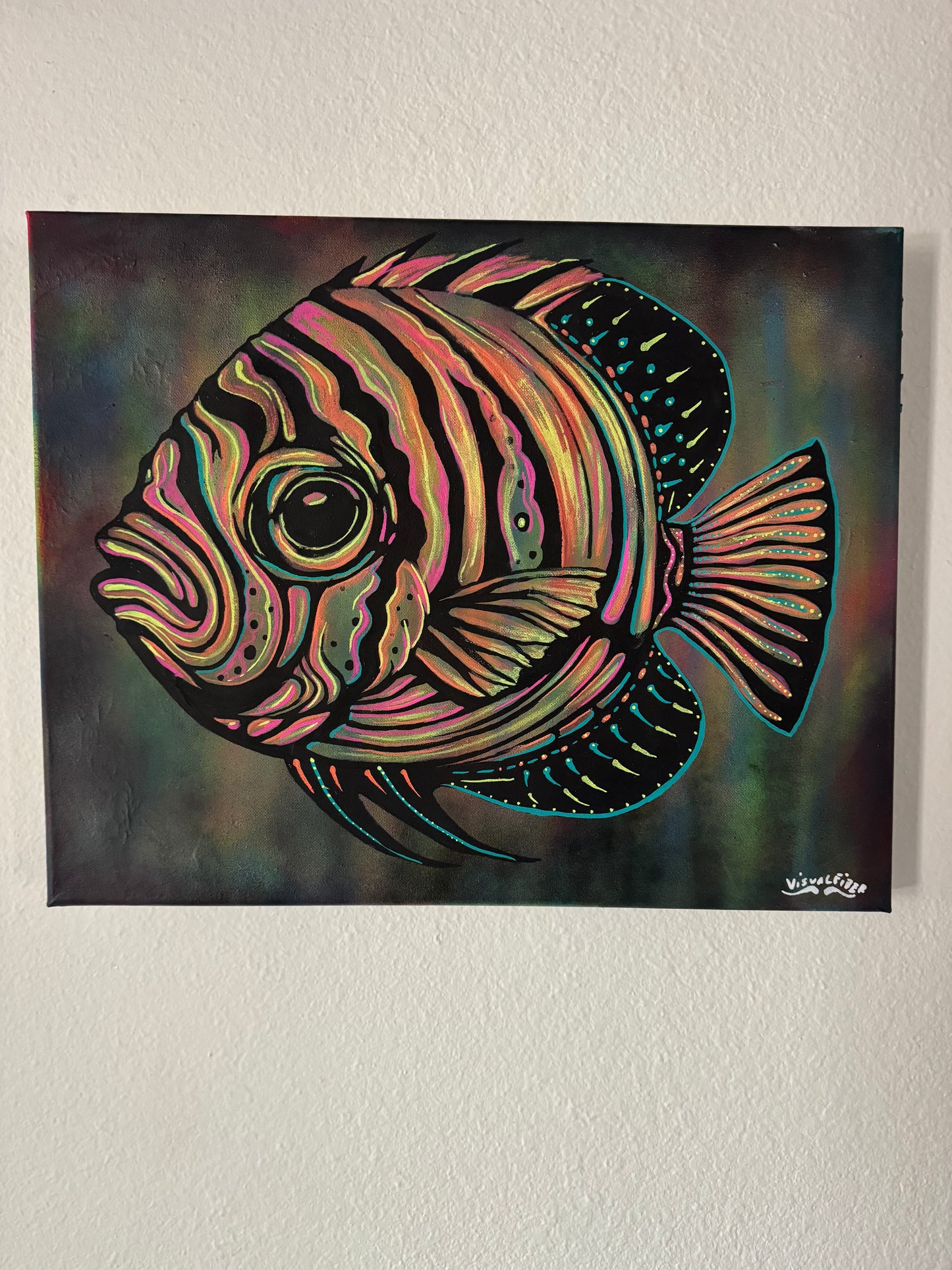 Trippy tropical fish