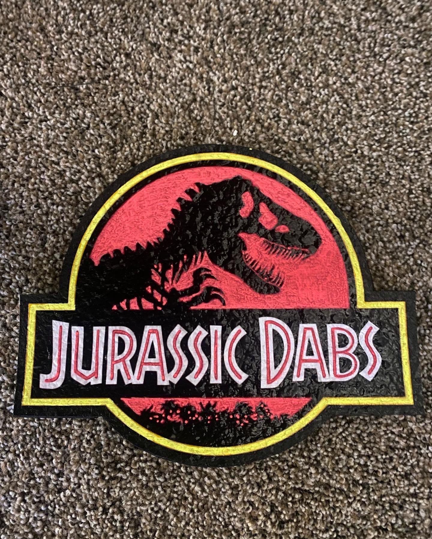 UV Jurassic Dabs Mat