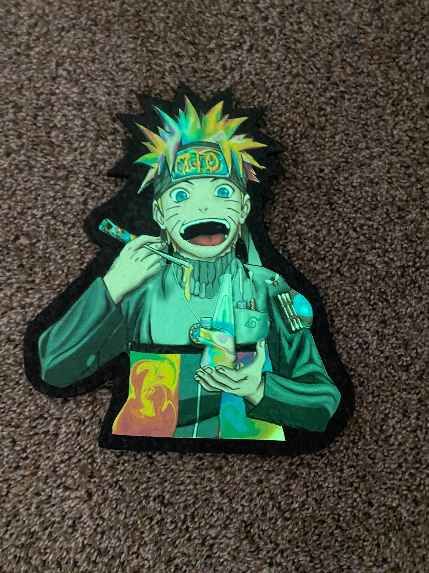 naruto glow mat