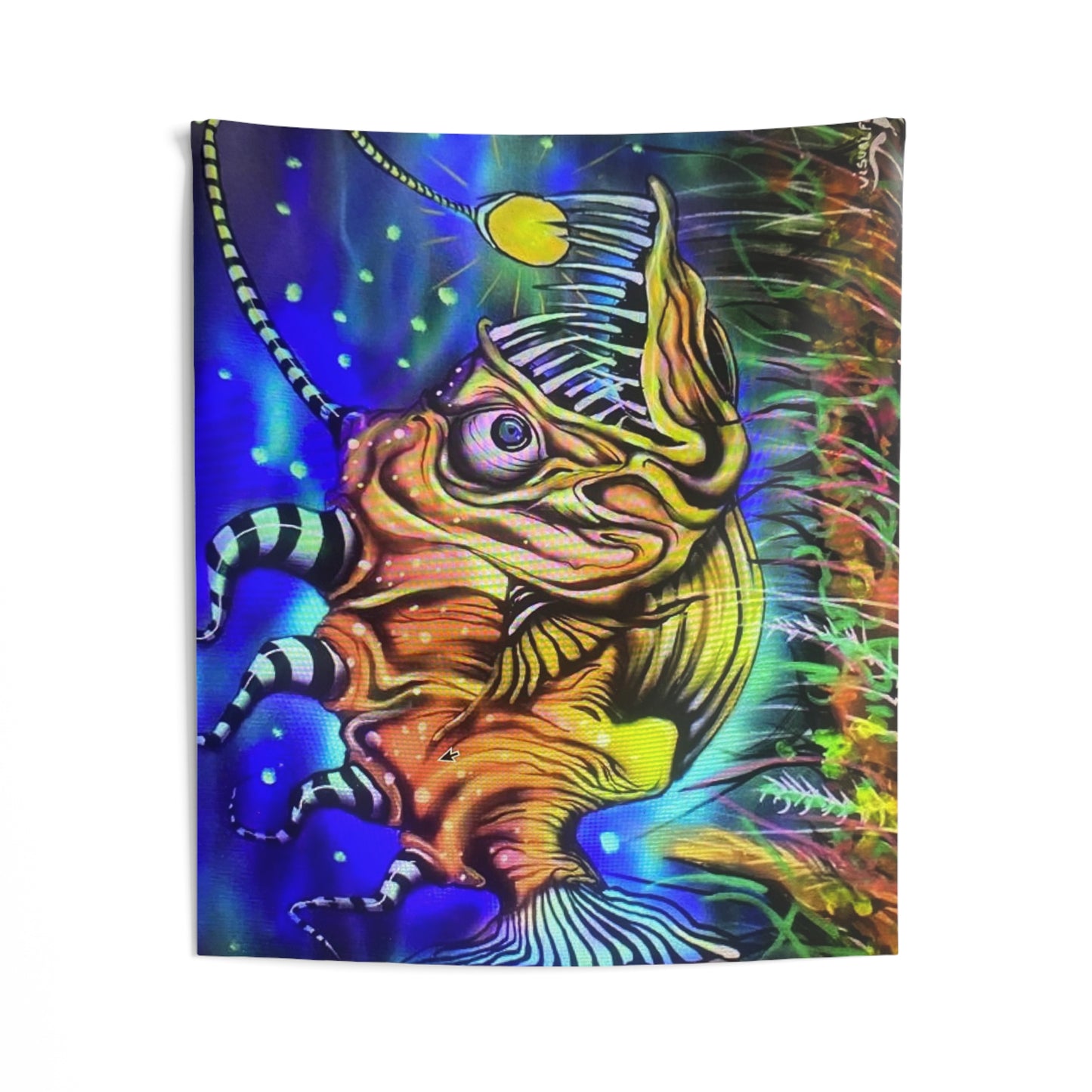 Angler fish tapestry