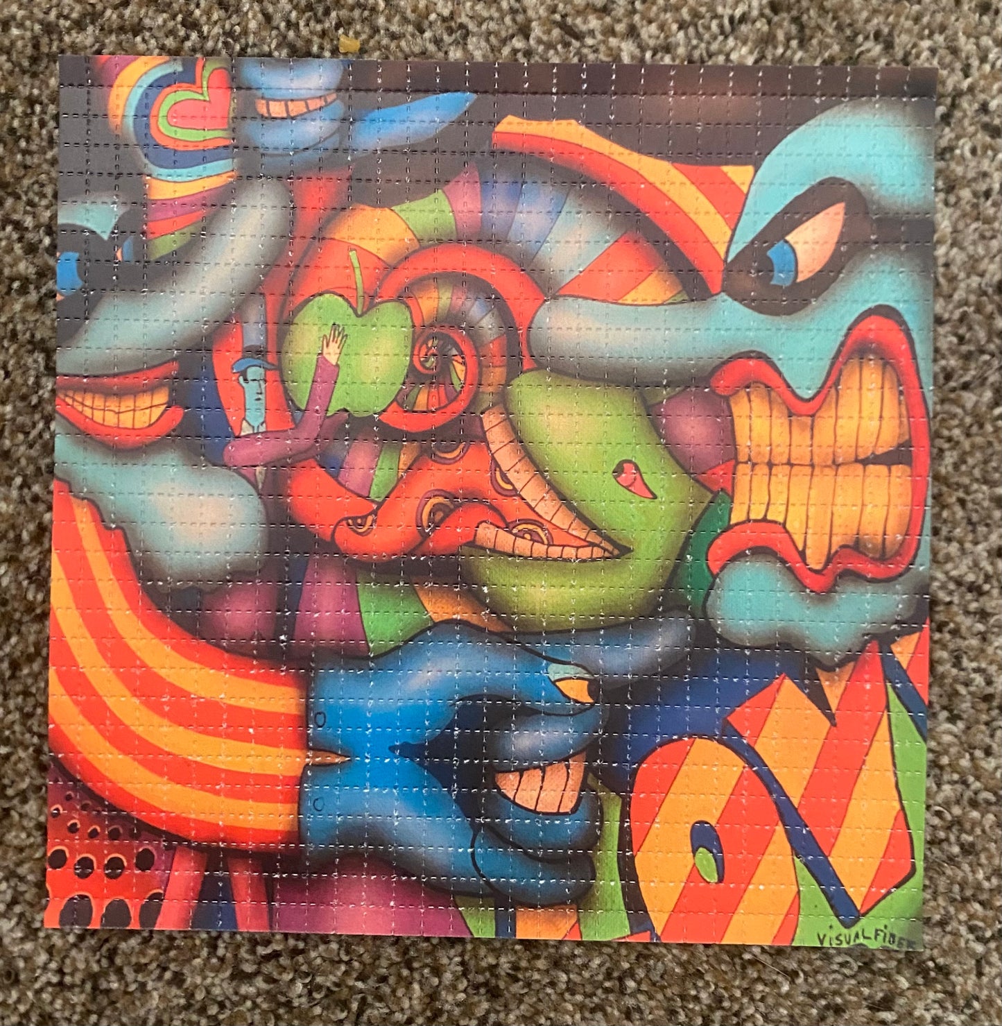 yellow submarine blotter art