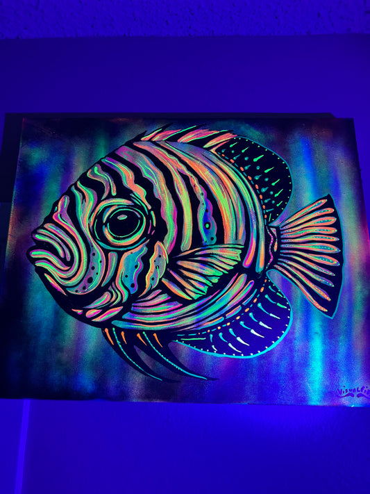 Trippy tropical fish