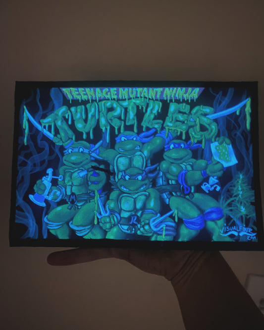 tmnt glow mat