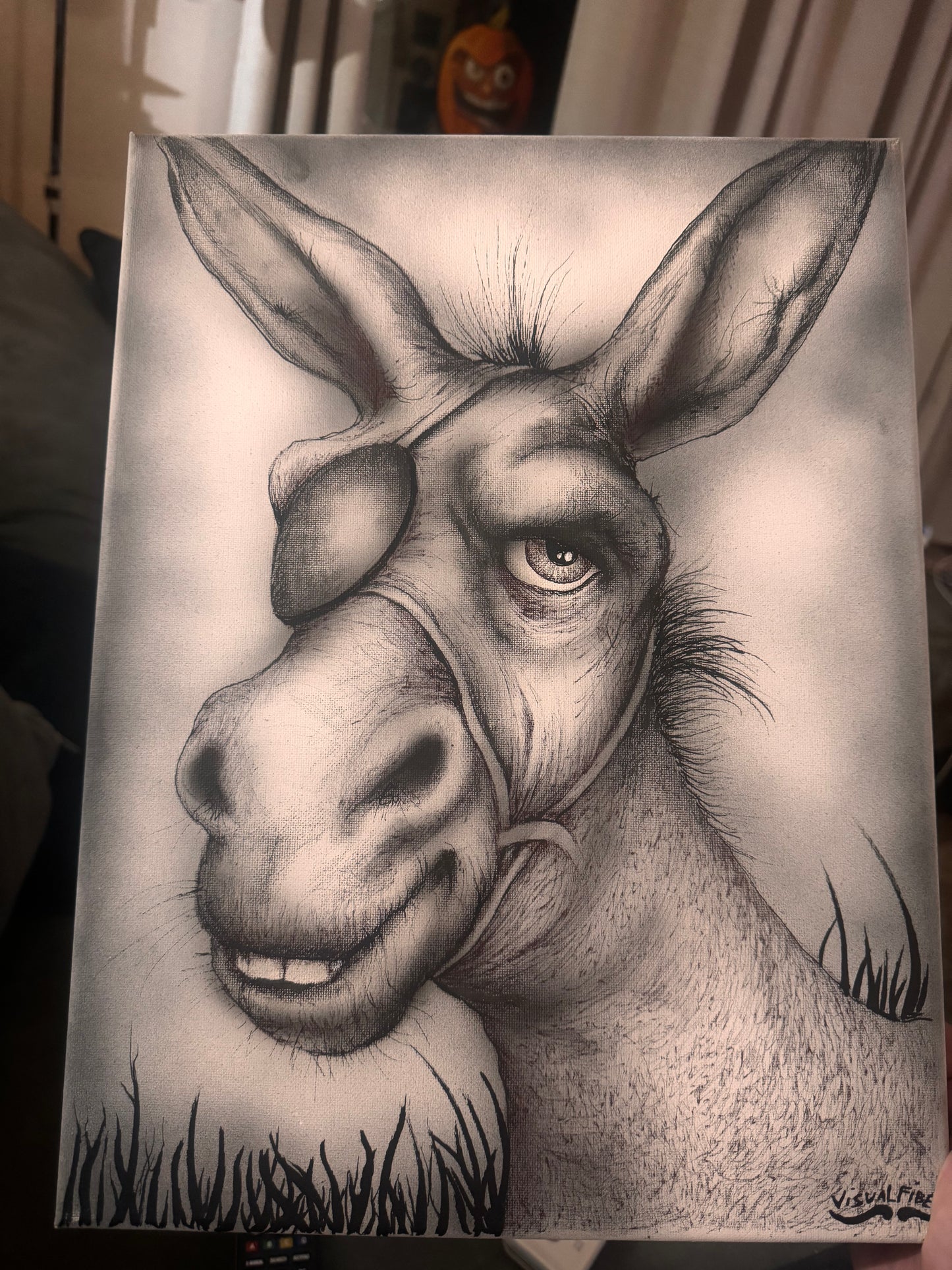 Donkey canvas