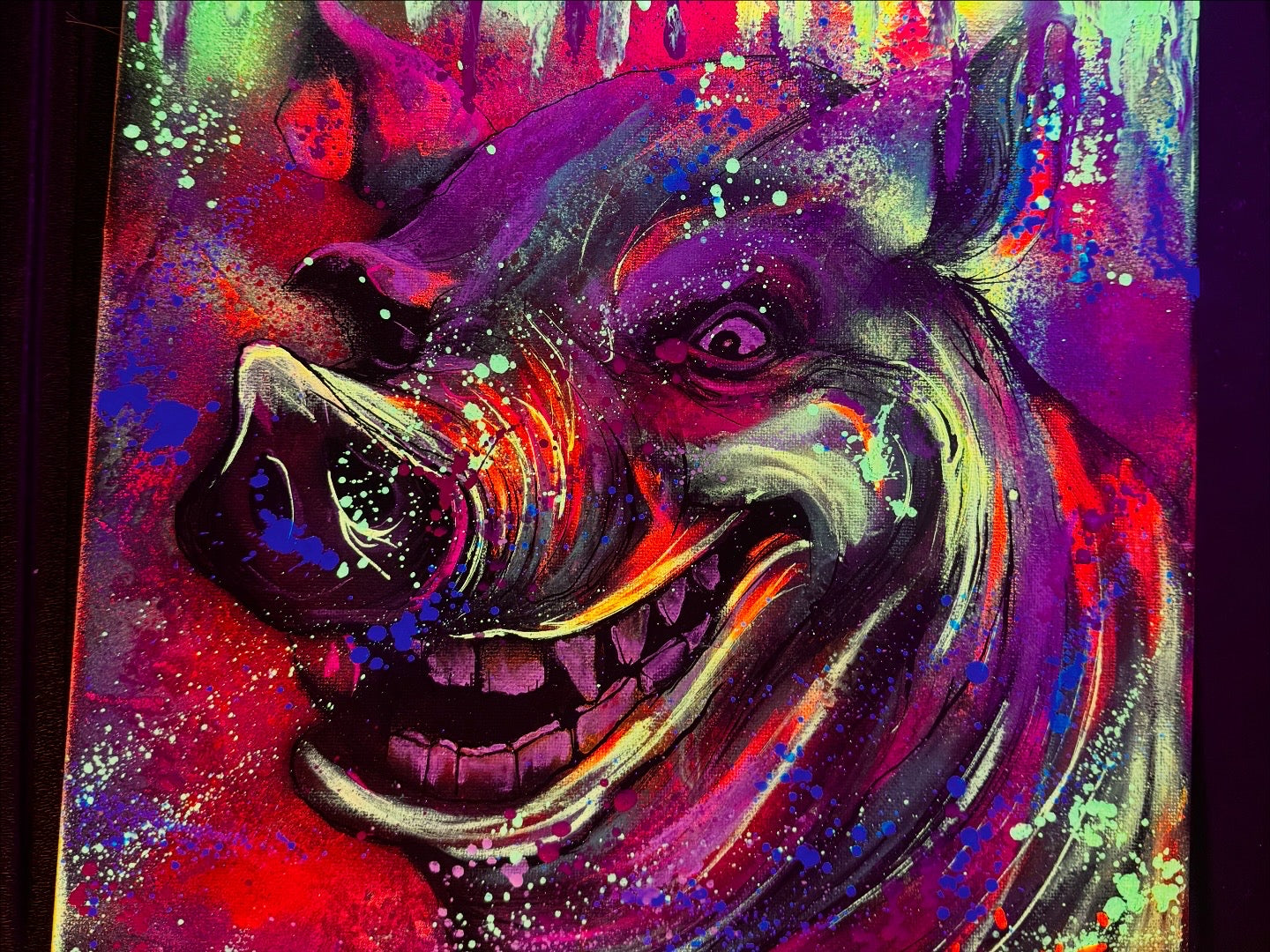 Pig canvas