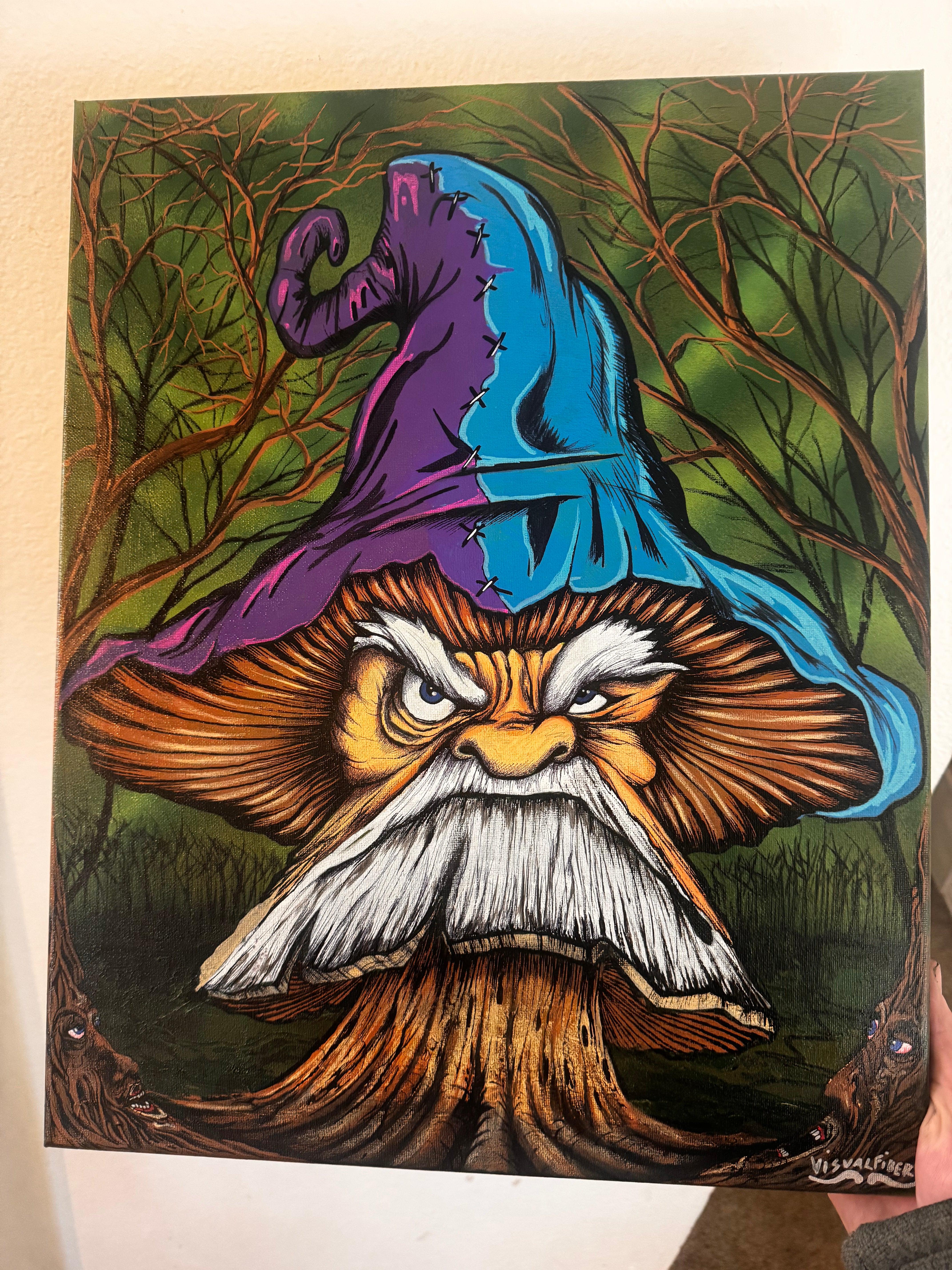 Wizard mushroom – Visual Fiber