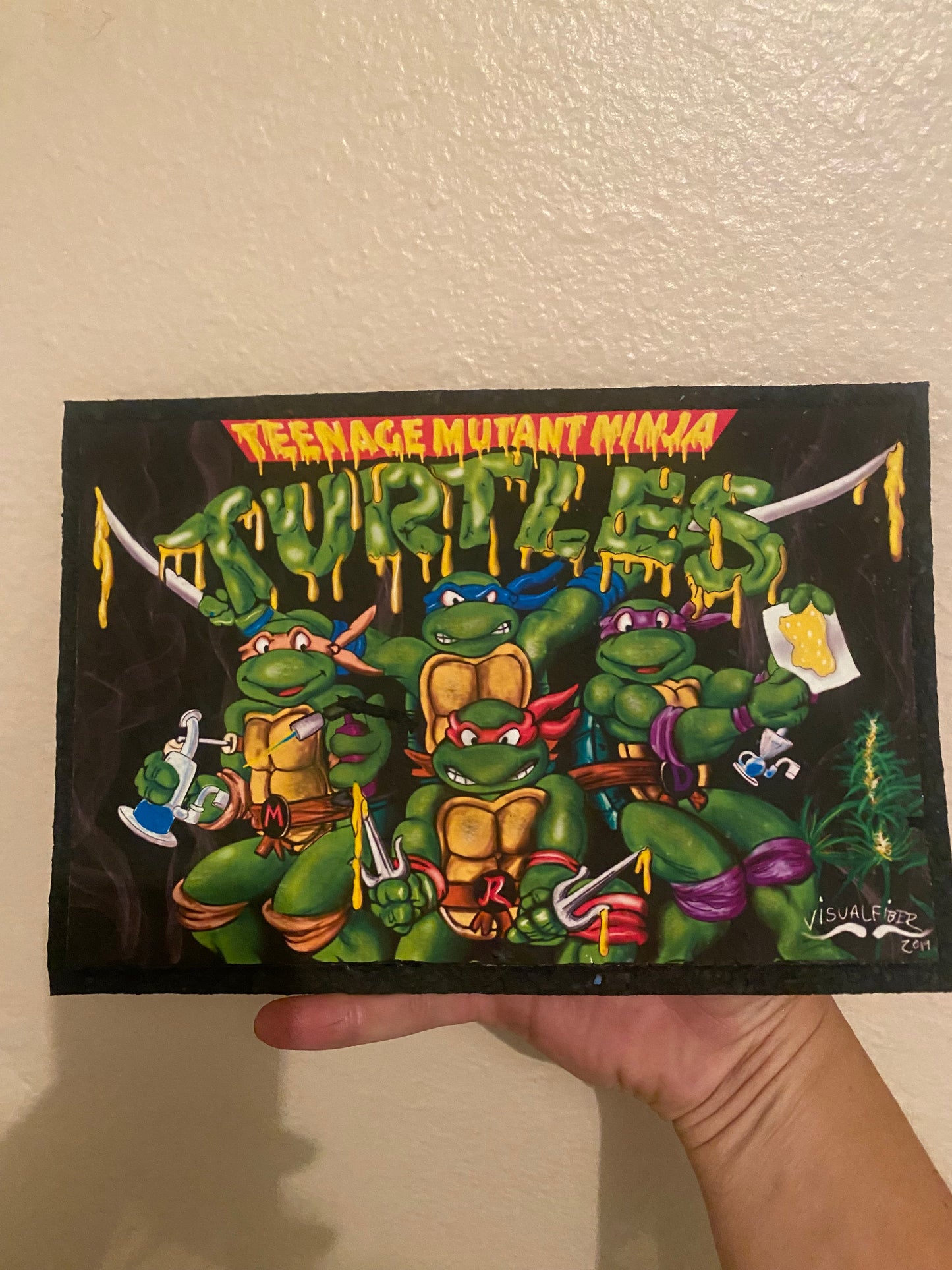 tmnt glow mat