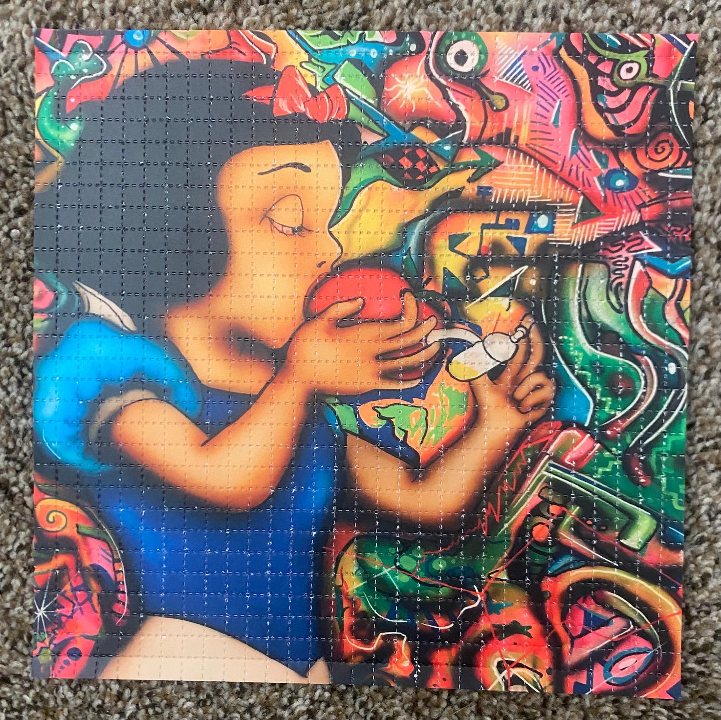 snow white blotter art