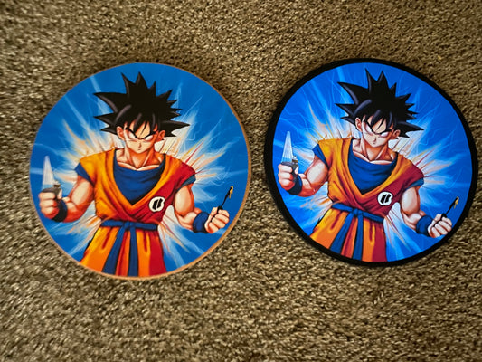 goku glow cork mat