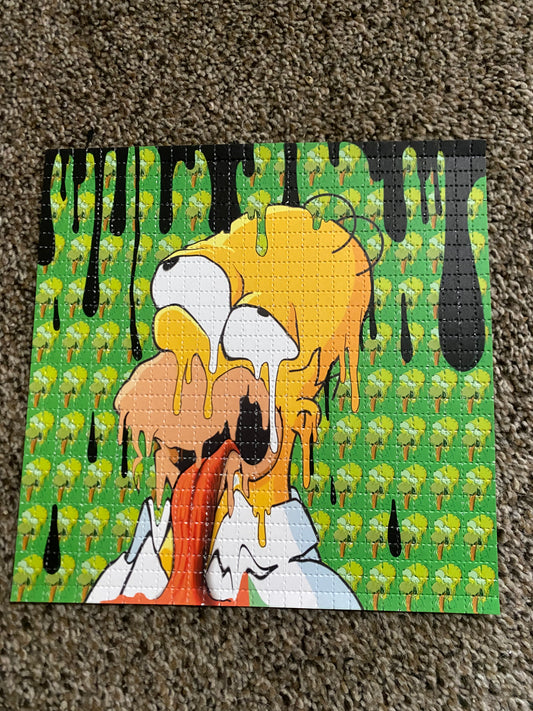 homer blotter art