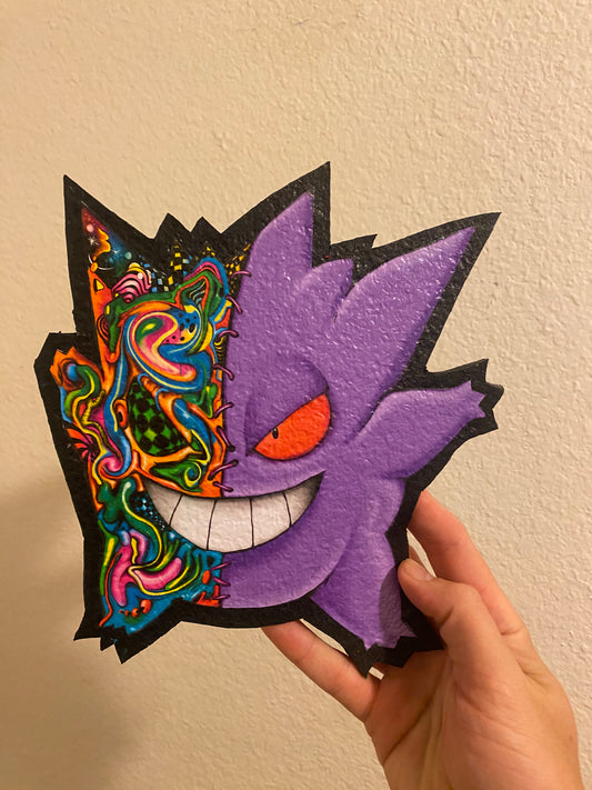 half face gengar