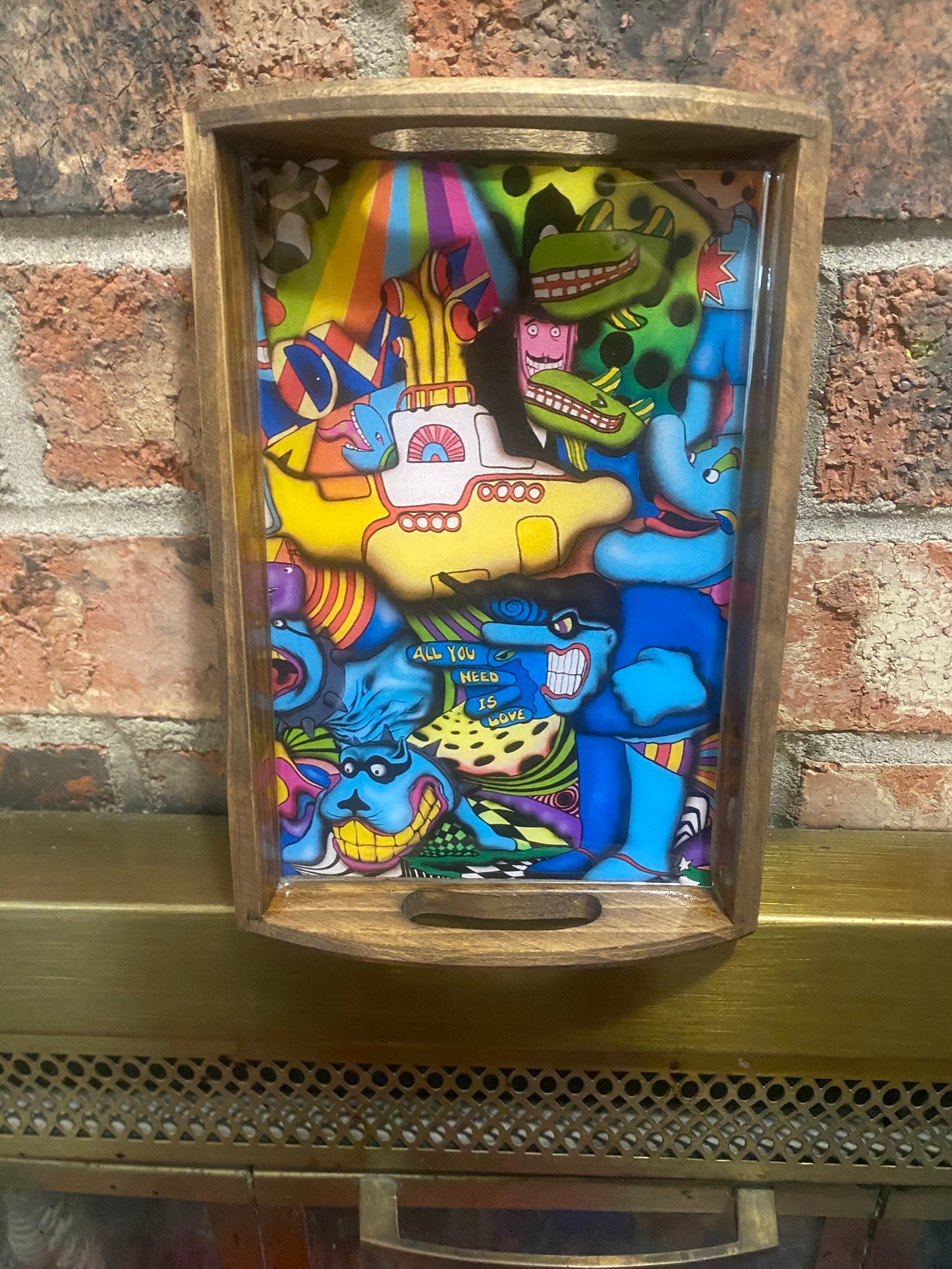 yellow submarine tray