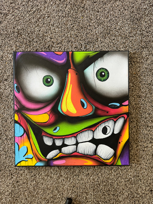 10” x 10” canvas