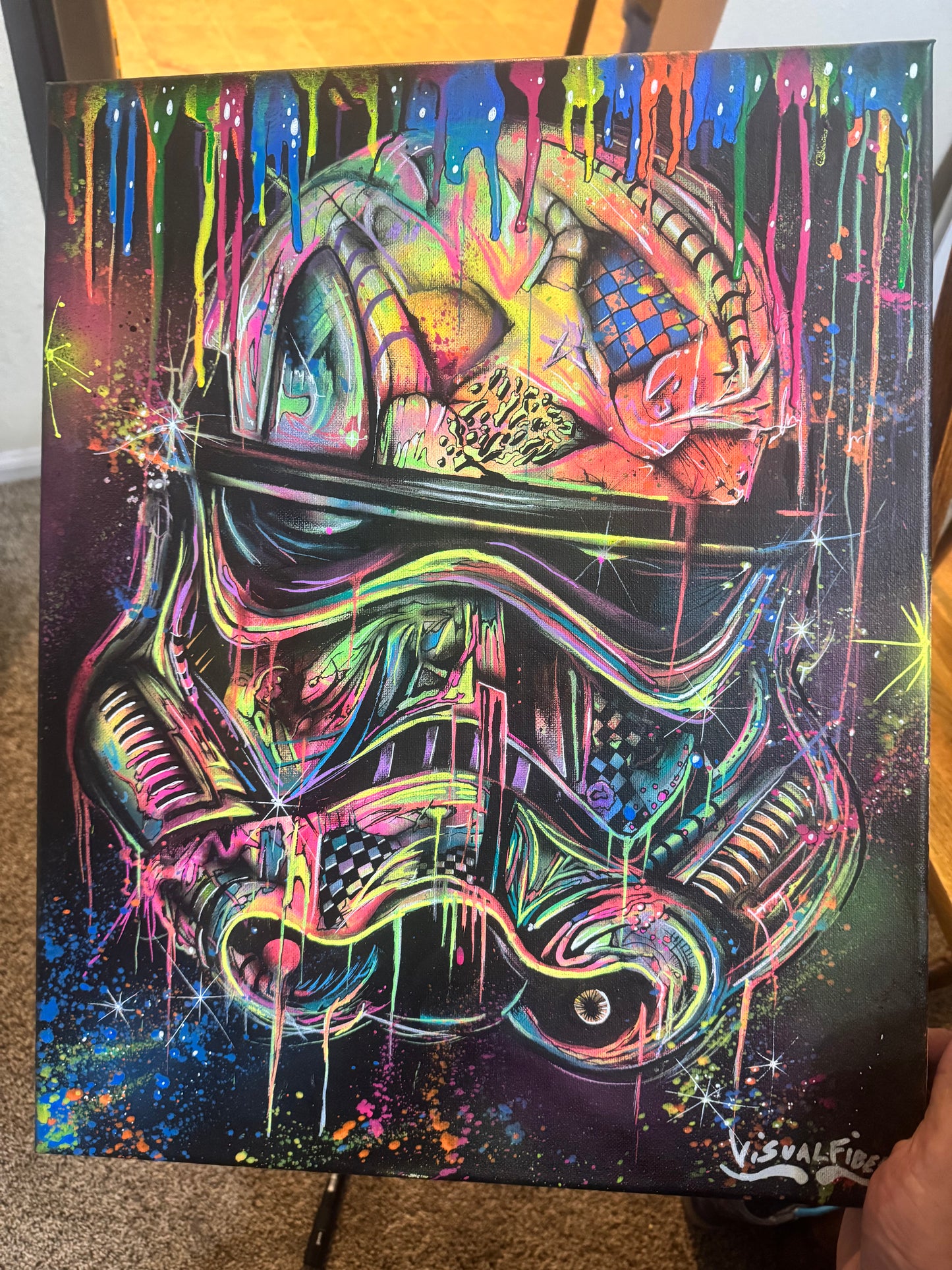 Storm trooper canvas