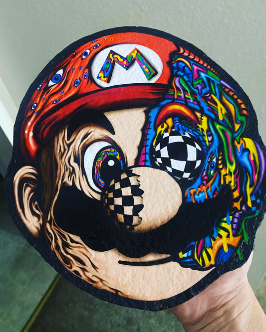 Mario Half Face
