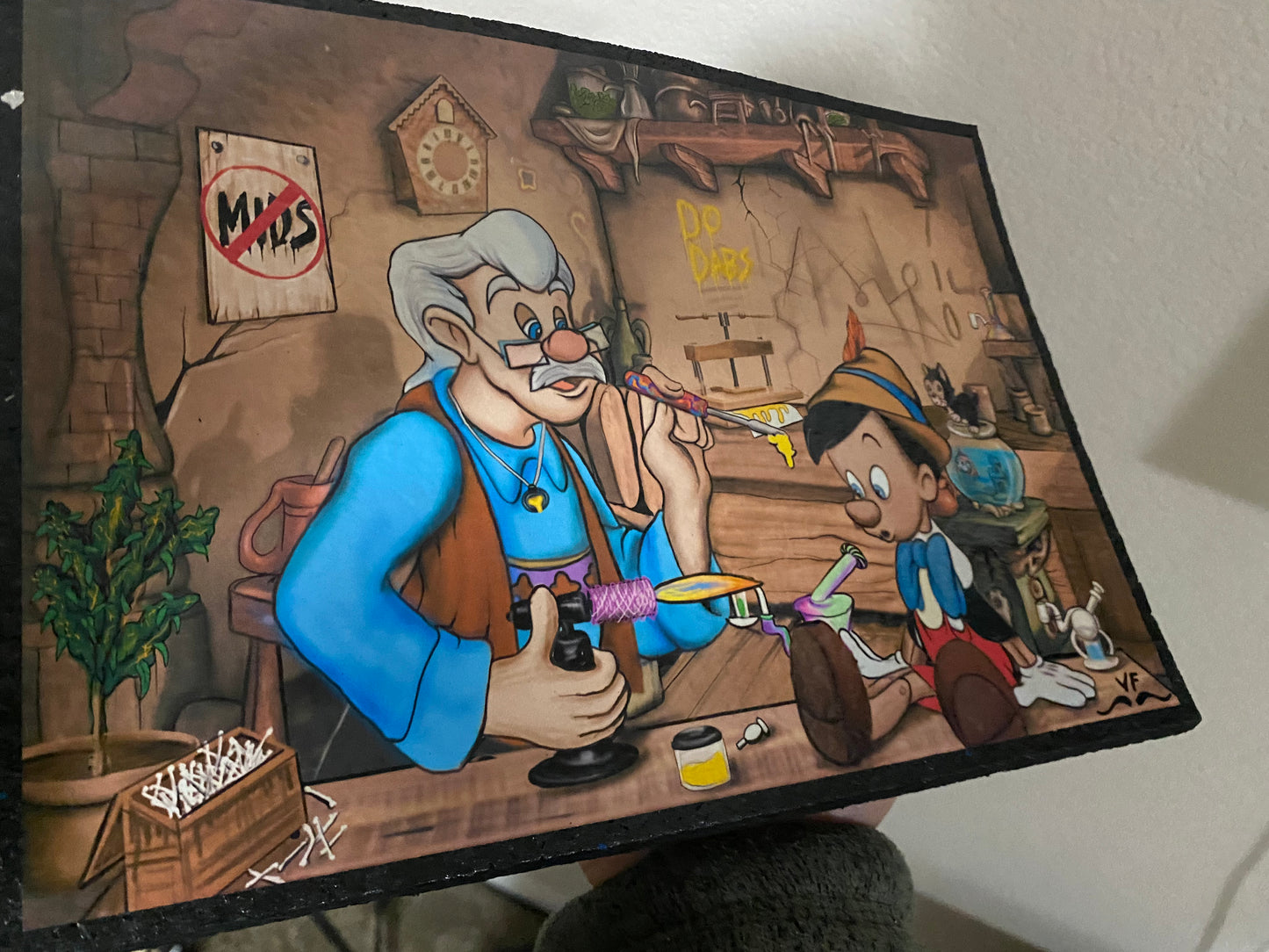 Pinocchio mat