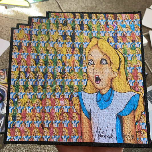 Alice blotter cut-out mat