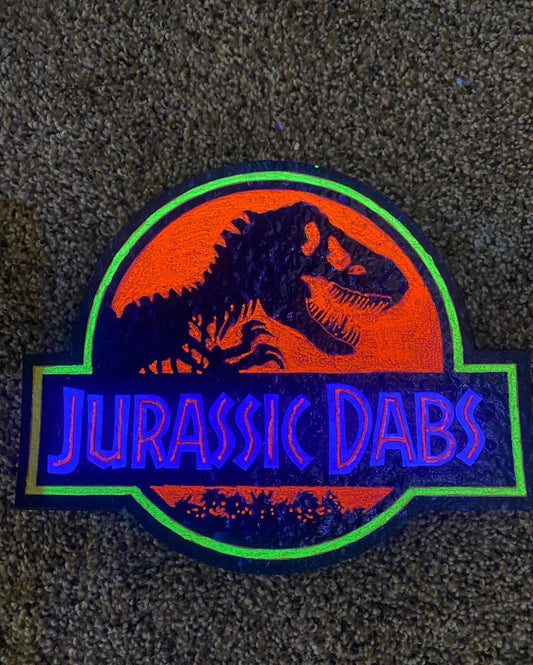 UV Jurassic Dabs Mat